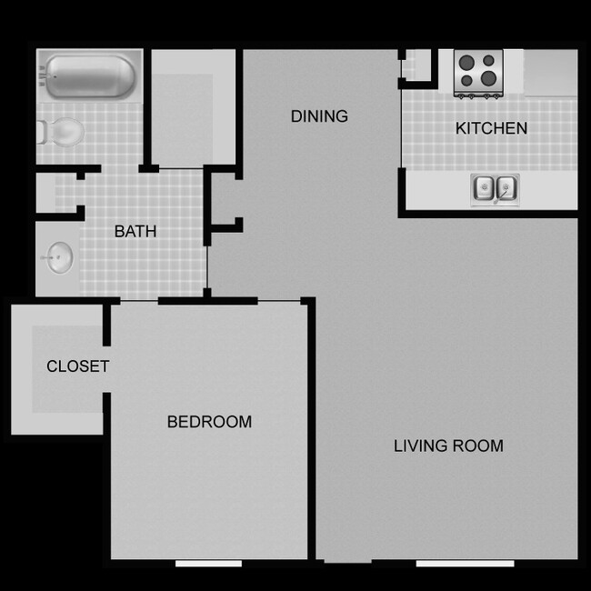 Floorplan - Holly Apartments