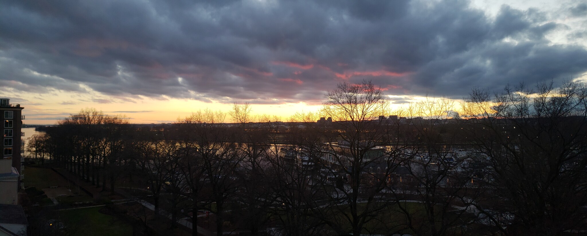 Washington Channel view when trees drop their leaves - 490 M St SW