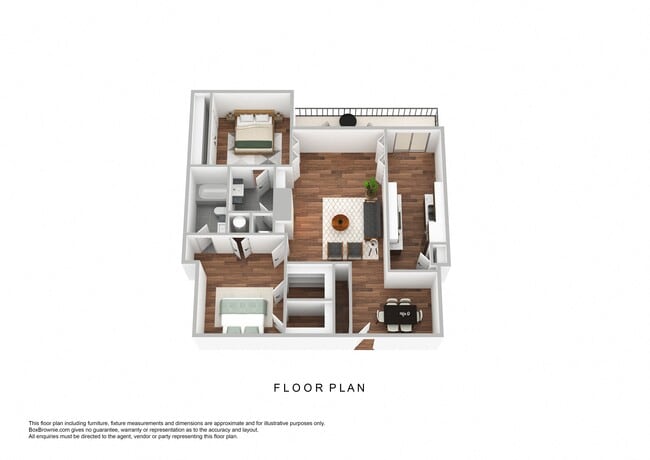 Floorplan - Ninety-Nine44 on Walnut