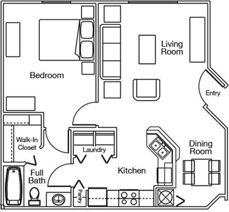 Floorplan - Wellington Apartments