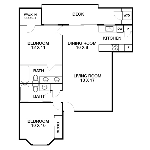 Floorplan - Pacific Bay Vistas Apartments