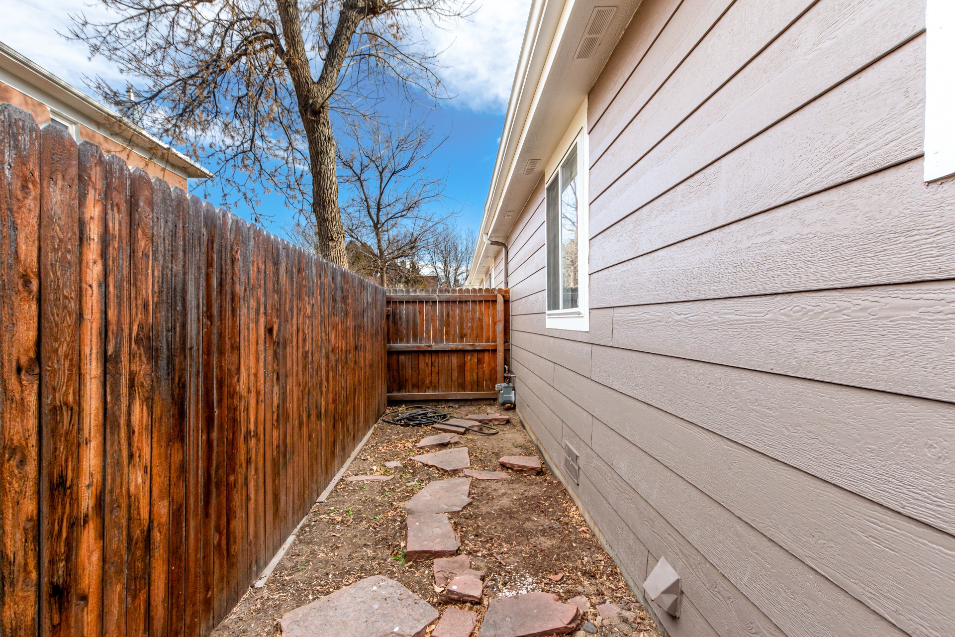 Back yard - 3249 N Madison St