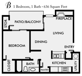 Floorplan - Spicewood Springs Apartment Homes