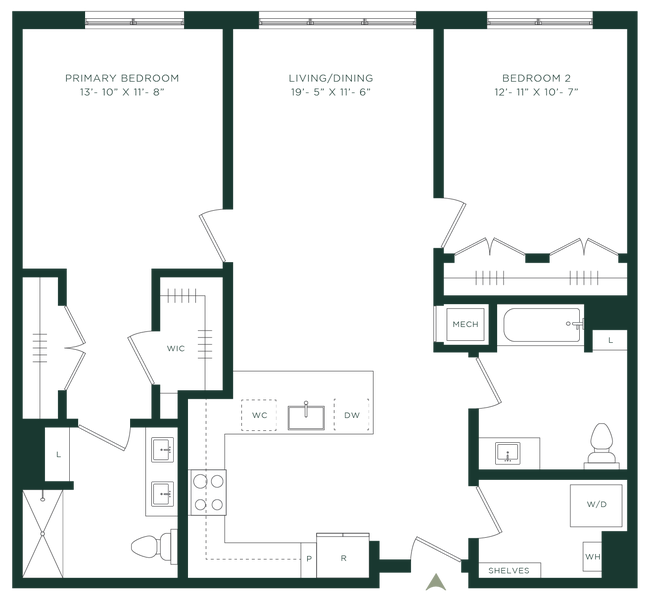 Floorplan - The Pearl at Station Bay