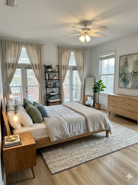 Guess Bed Staged - 4965 SW 91st Ter