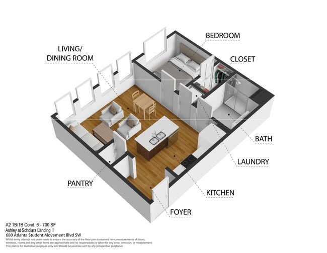 Floorplan - Ashley Scholars Landing I