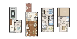 Model E - Abingdon Court Apartments