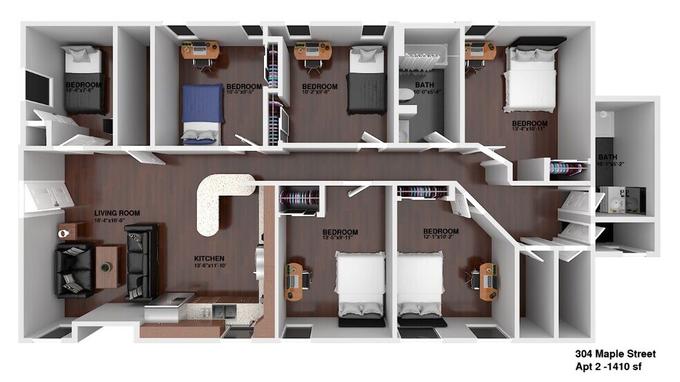 Floorplan #2 - 304 Maple St