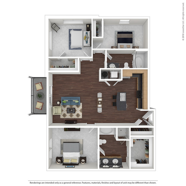 Floorplan - 45 Madison Apartments