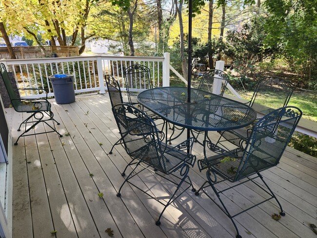 Private deck - 351 Village St