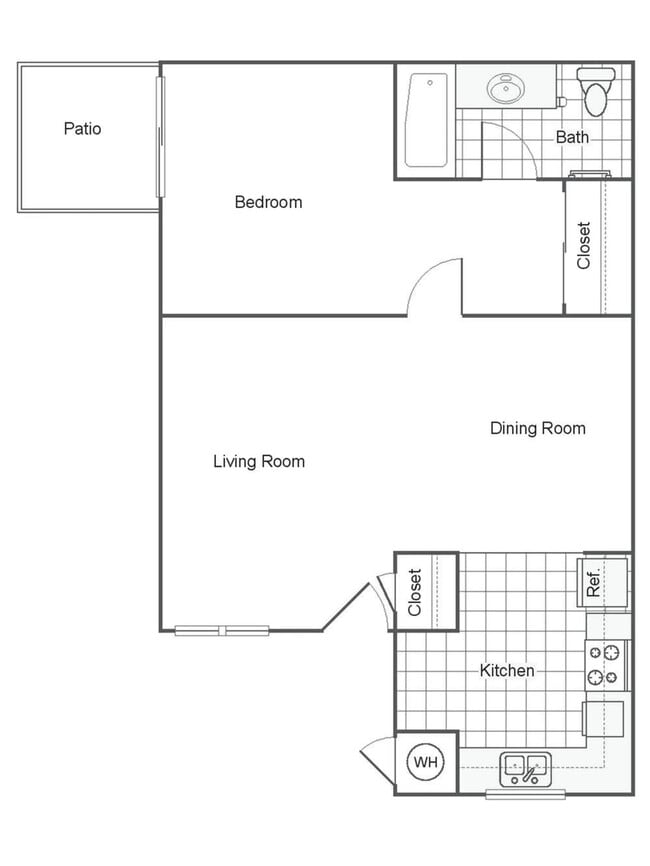 Floorplan - Del Flora Apartments