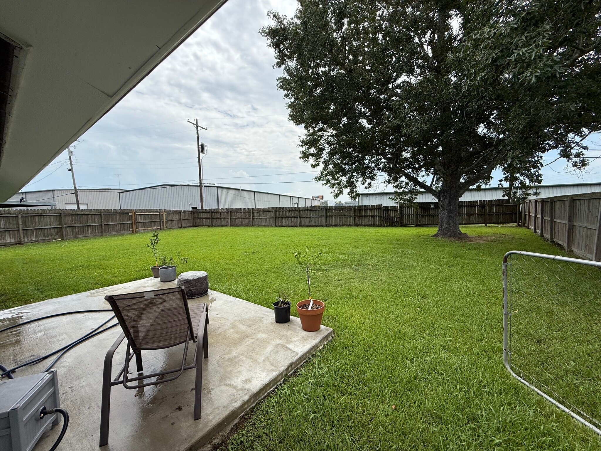 Back yard - 5320 W Groves Cir