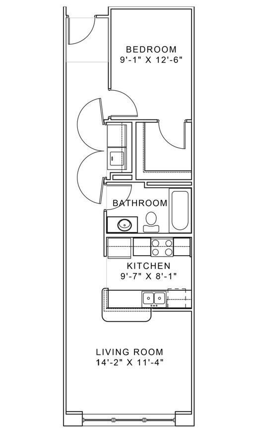 Floorplan - 1010 Central