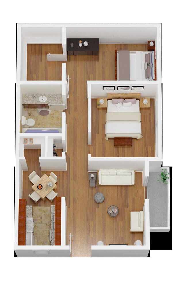 Floorplan - Pacific Villas at Shelly Court