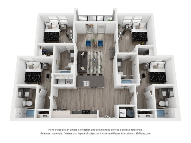 floorplan - The Metropolitan Gainesville