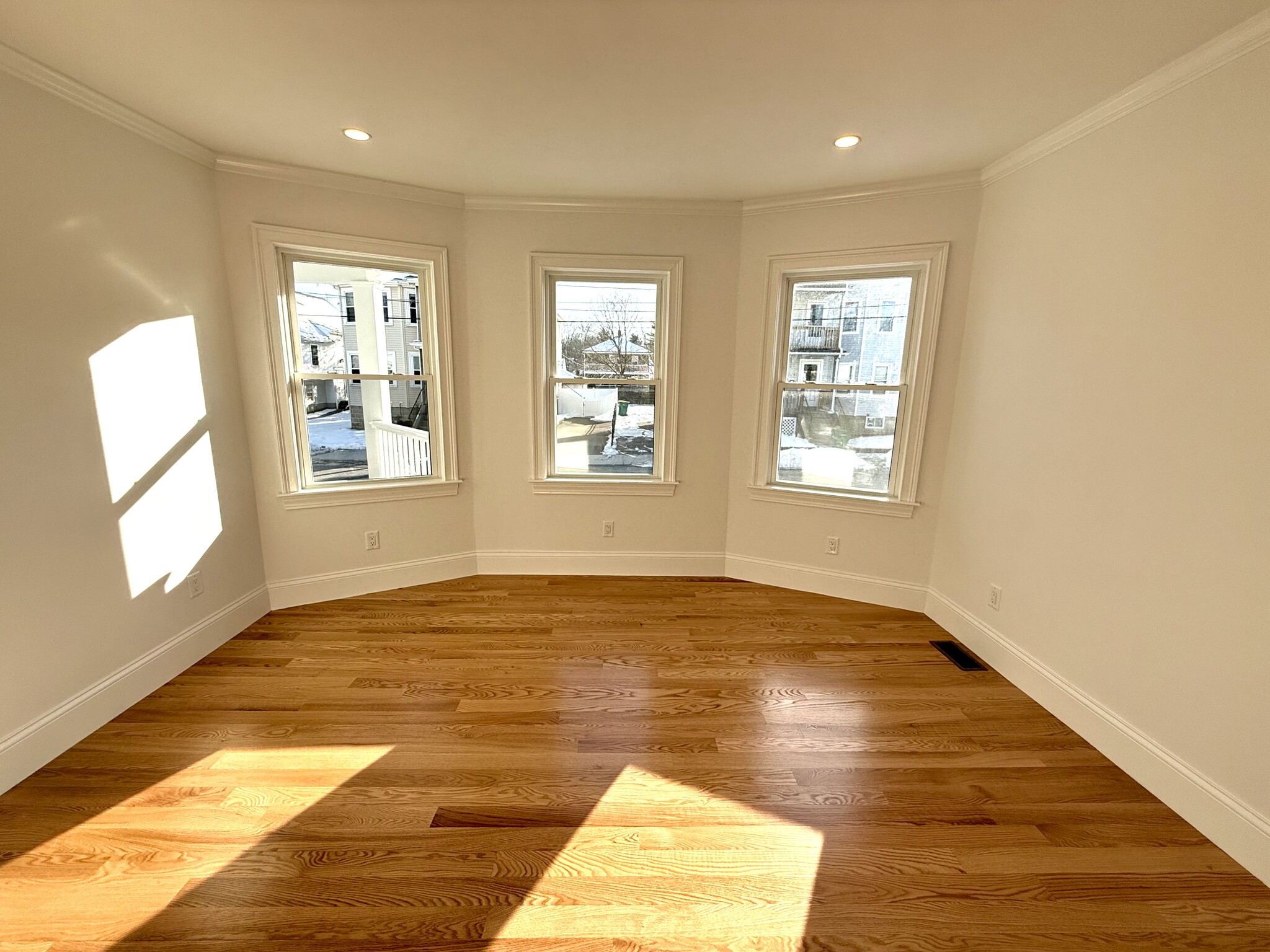 Bedroom #1: Gleaming Hardwood Floors Throughout - 34 Saint Joseph Ave