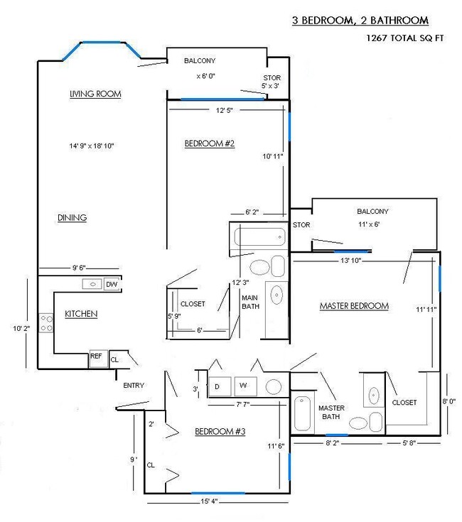 Floorplan - Belmar Commons