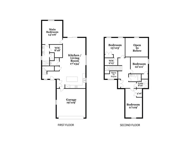 Floorplan - Quinn Residences at Drayton Park - Savannah Quarters