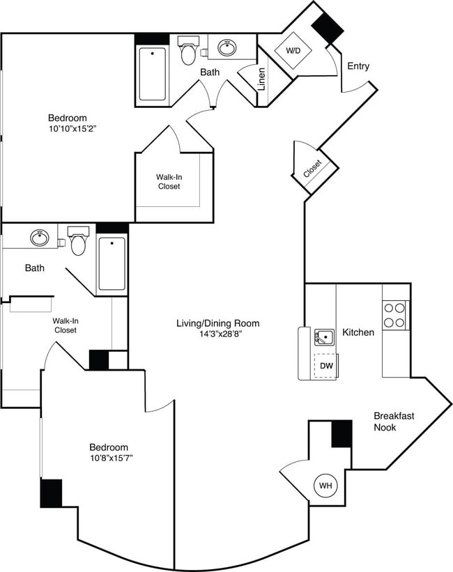 Floorplan - The Prime at Arlington Courthouse