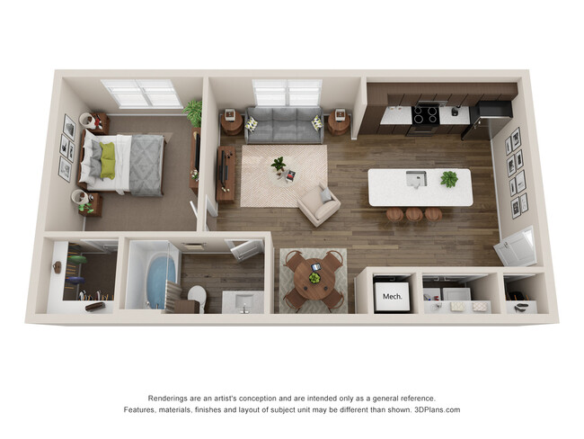 Floorplan - Aliso Briargate Apartments