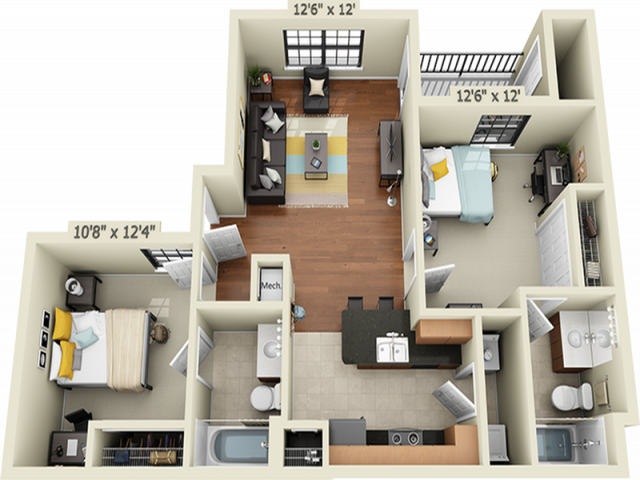 Floorplan - The Oasis