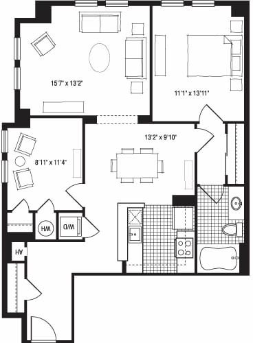 Floorplan - The Clarendon