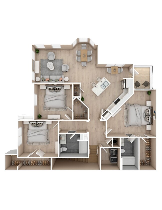 Floorplan - Audubon Park Apartment Homes