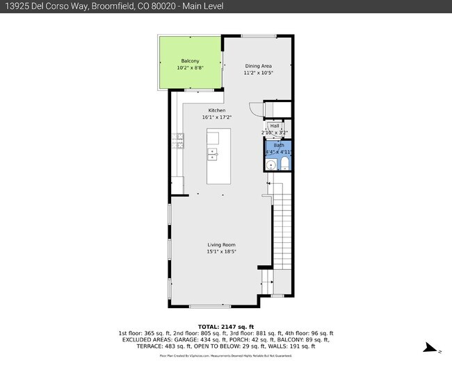 Building Photo - $3,230.95 with $300 off the first month's Rent - 4 Bedrooms, 3.5 Bathrooms, Townhouse in Broomfie...