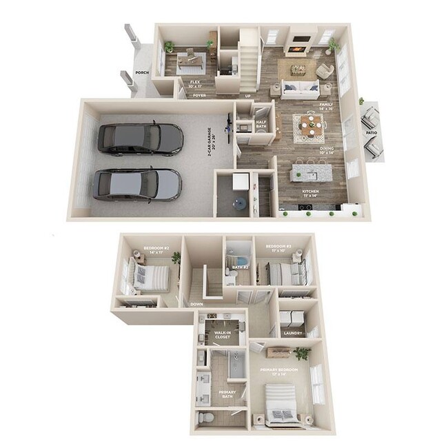 Floorplan - The Preserve at Albertville