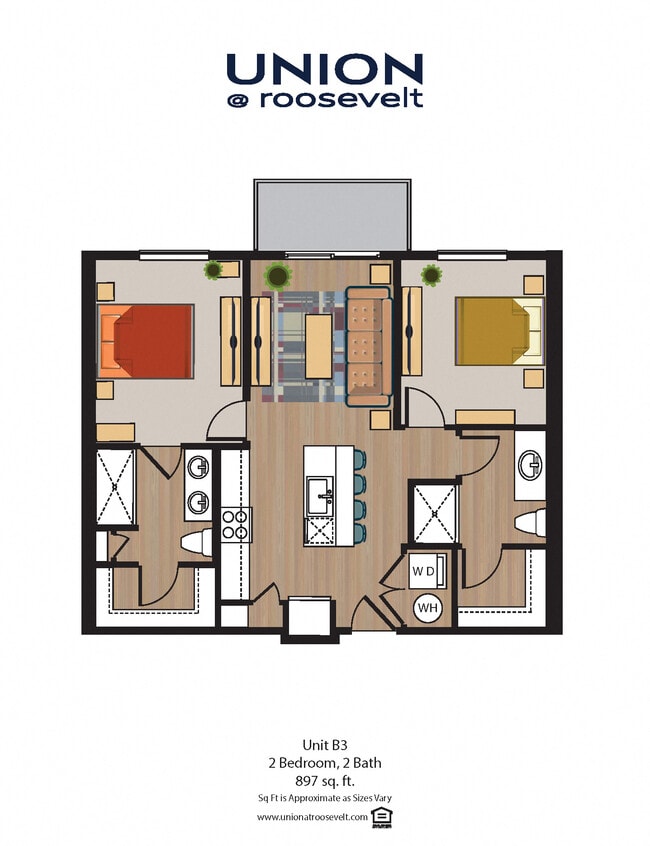 Floorplan - Union at Roosevelt II