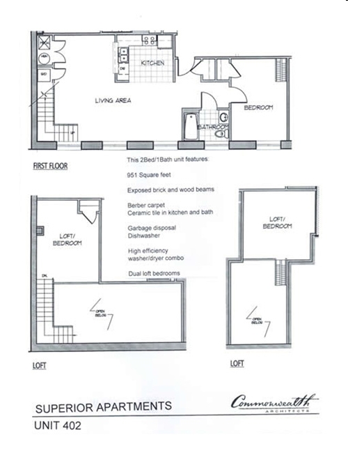 UNIT 402 - Superior Warehouse Apartments