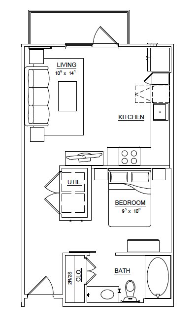 Floorplan - Magnolia on Gilbert