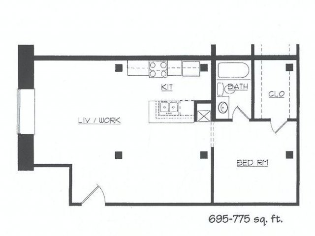 1 Bedroom Apartments - Lee Hardware