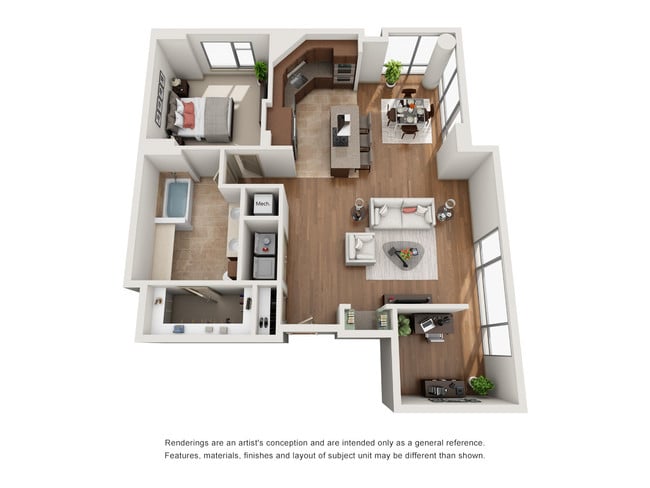 Floorplan - The Ashton at Judiciary Square