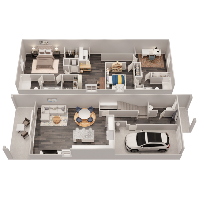 Floorplan - Copper Creek North Townhomes