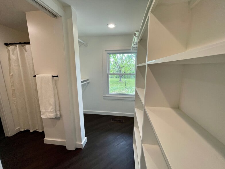 walk in closet with window - 8011 Shallowford Rd