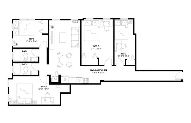 Building Photo - Room in Shared 4 bed/2 bath home in East Harlem