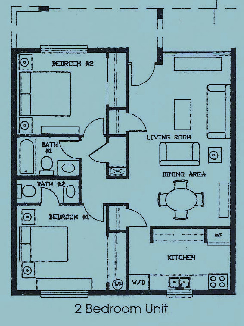 Floorplan - Beneva Gardens Apartments