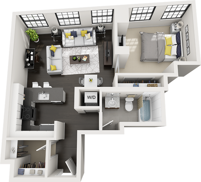 Floorplan - The Lofts at Atlantic Wharf