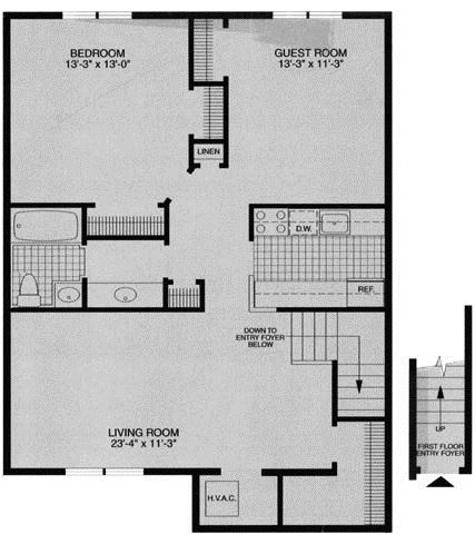 Upper Garden 2 Bedroom - North Isle Village