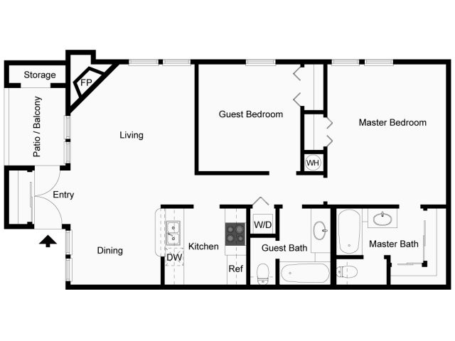 Floorplan - Broadmoor Villas