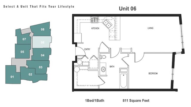 Floorplan - Green Lake Tyee (The Clarke)