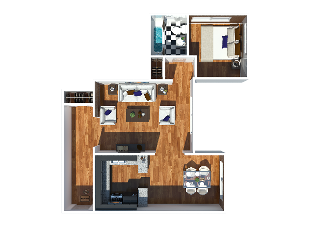 Stewart 1 Bedroom - Lindsay 414