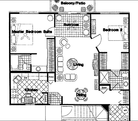 Floor plan - 8660 S Liberty Ln