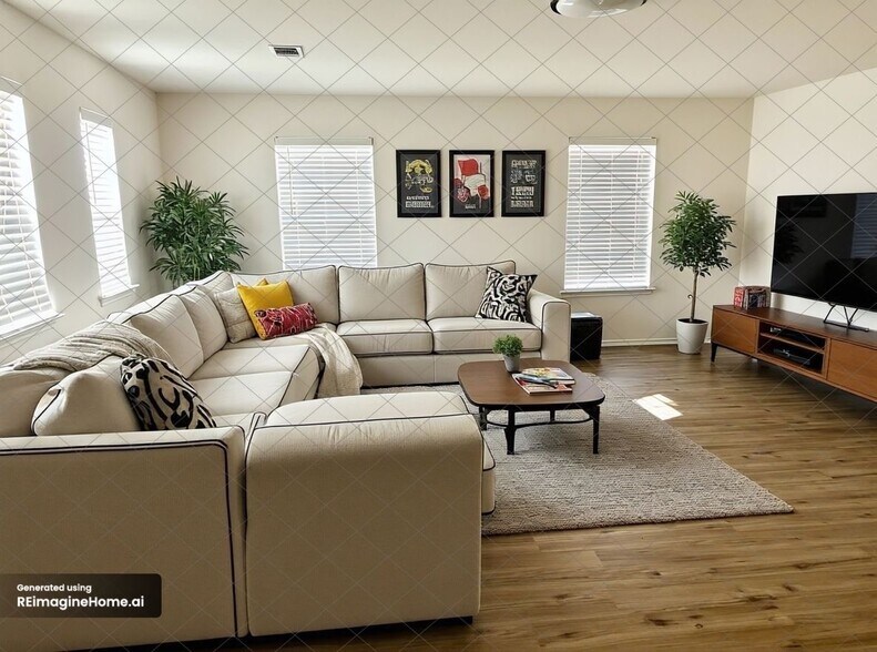 2nd floor entertainment area staging - 9032 Yellow Cedar Trl