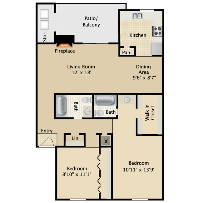 Floorplan - Avistar At Wood Hollow