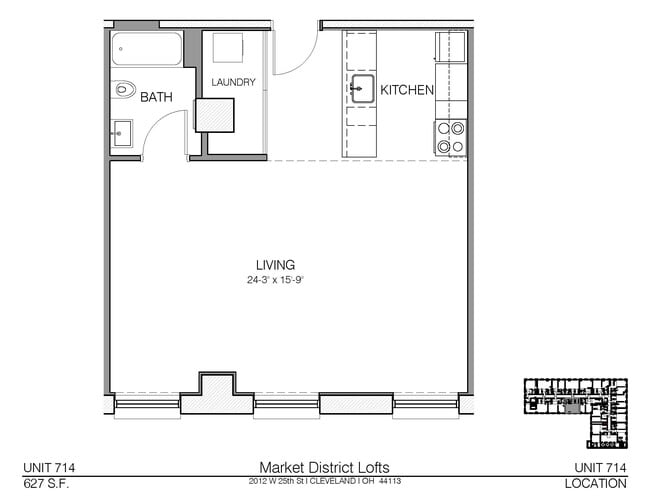 Floorplan - Market District Lofts