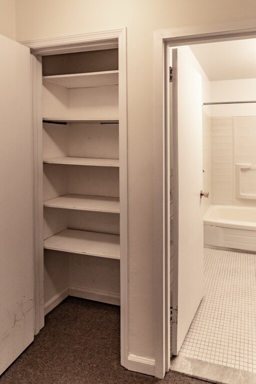 Hallway linen closet - 140 Grove St