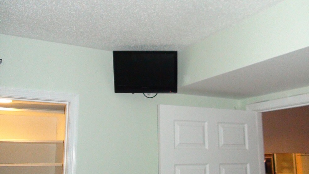 Built in Smart TV in Bedroom - 1401 17th St NW