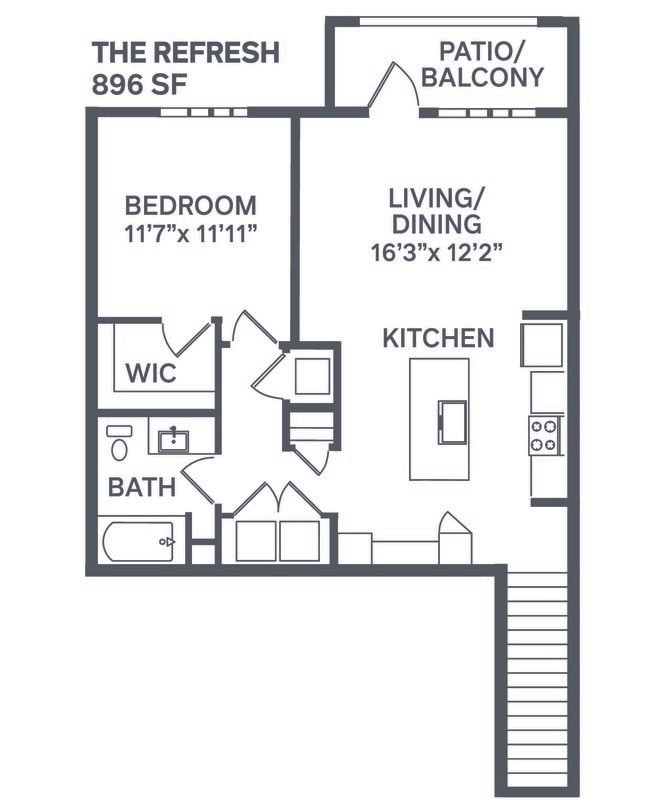 Floorplan - The BLVD at Wilson Crossings